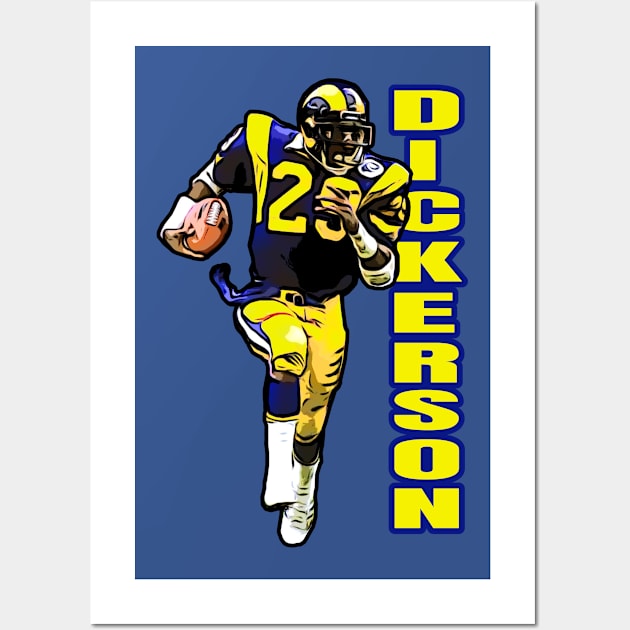 Rams Dickerson 29 Wall Art by Gamers Gear